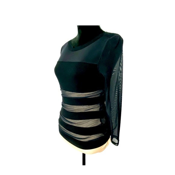 GUESS | sheer blouse size M - Picture 2 of 12